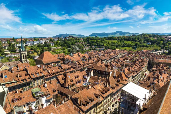 Panoramautsikt över airview Bern — Stockfoto