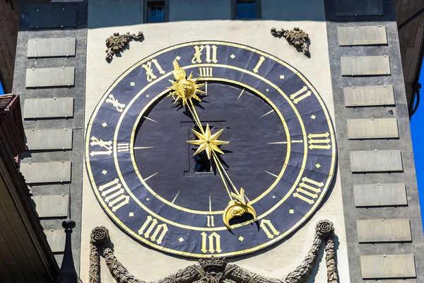 Torre dell'orologio Zytglogge a Berna Immagini Stock Royalty Free