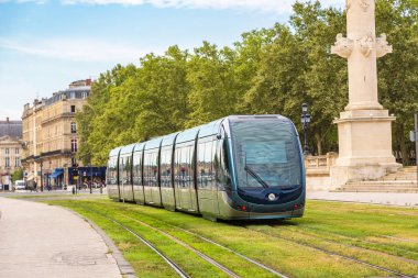 Modern şehir tramvay Bordeaux