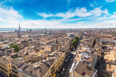 Bordeaux panoramik havadan görünümü