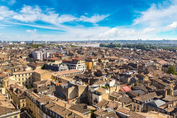 Panorama-Luftaufnahme von Bordeaux — Stockfoto