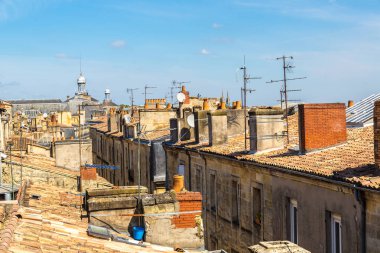 Bordeaux panoramik havadan görünümü