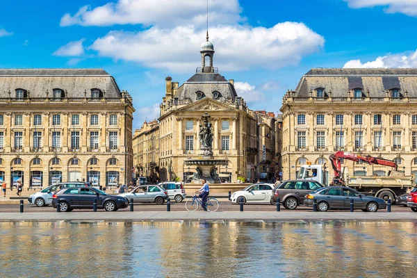 Place de la Bourse в Бордо — стоковое фото