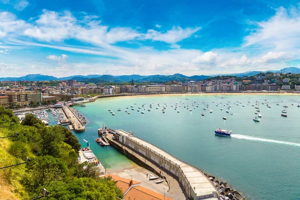 Antiguo puerto de San Sebastián — Foto de Stock