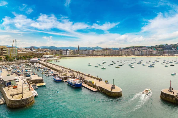 Antiguo puerto de San Sebastián — Foto de Stock