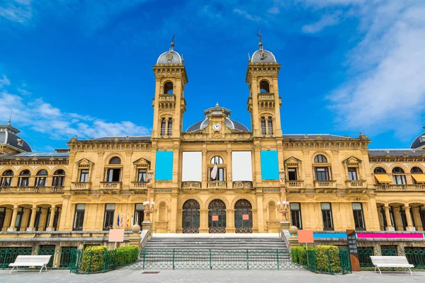 City hall in San Sebastian — Stock Photo, Image