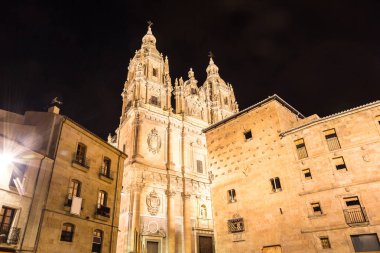 Gece Salamanca içinde Sokak