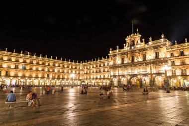Salamanca'da Plaza Mayor