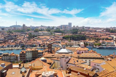 Porto 'nun panoramik görünümü