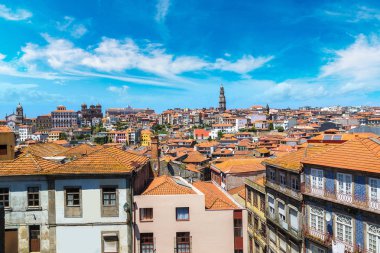 Porto 'nun panoramik görünümü