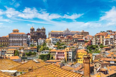 Porto 'nun panoramik görünümü
