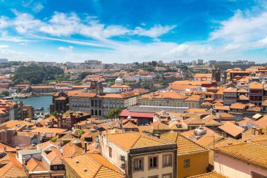 Porto 'nun panoramik görünümü