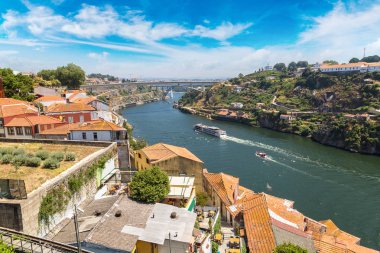 Porto 'nun panoramik görünümü