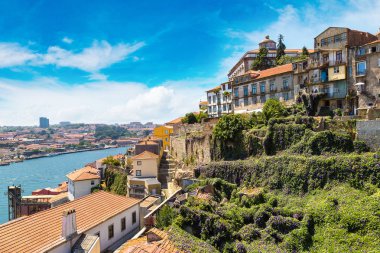 Porto 'nun panoramik görünümü