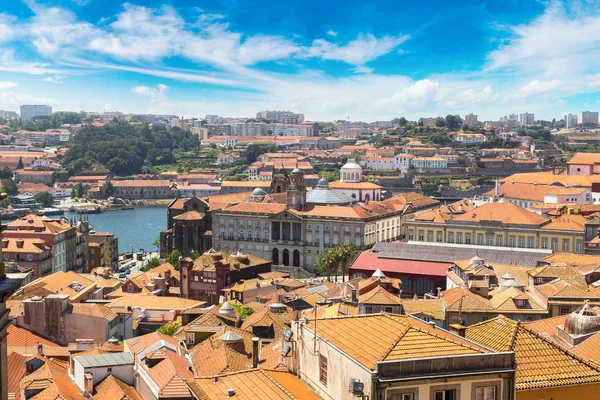 Porto 'nun panoramik görünümü — Stok fotoğraf