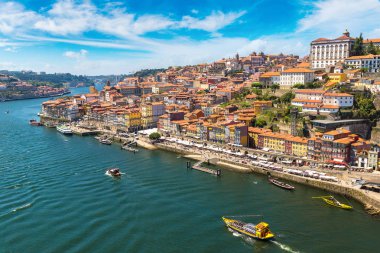 Porto 'nun panoramik görünümü