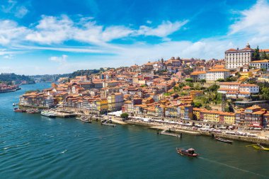 Porto 'nun panoramik görünümü