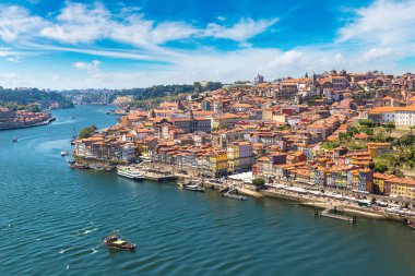 Porto 'nun panoramik görünümü