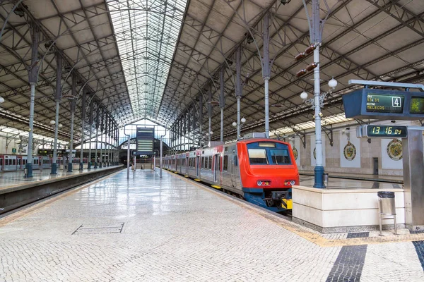 Estación de tren de Rossio — Foto de Stock