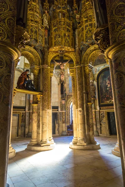 Innenraum der manuelinischen Kirche — Stockfoto