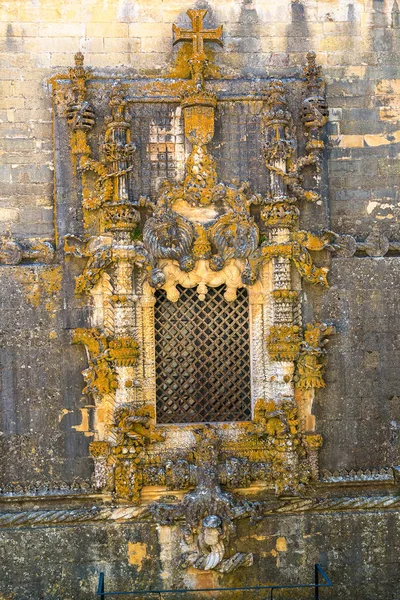 Facade of Convent of Christ — Stock Photo, Image