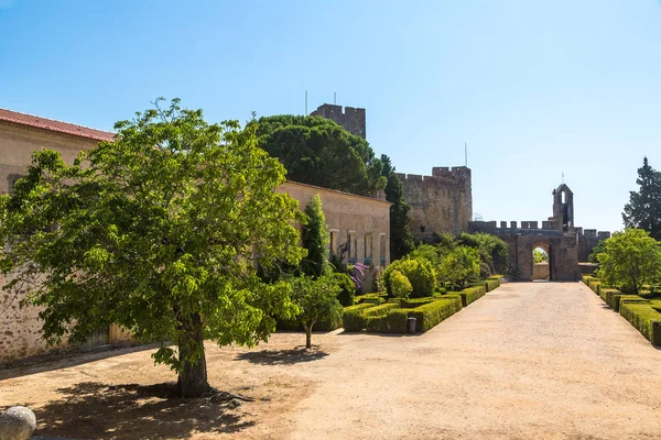 Medieval Templar castle — Stock Photo, Image