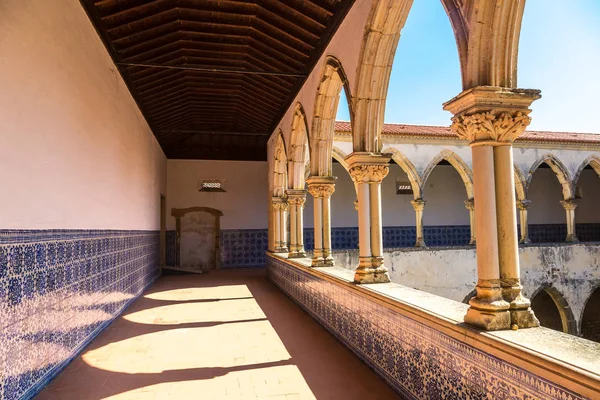 Plaza central del castillo medieval templario — Foto de Stock