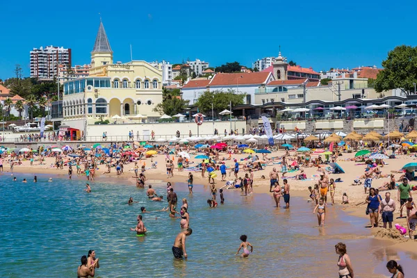 Playa pública en Estoril — Foto de Stock