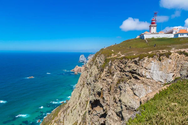 Faro en Cabo da Roca — Foto de Stock