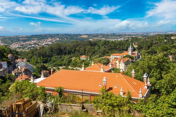 Vista aérea panorâmica de Sintra — Fotografia de Stock
