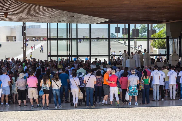 Ceremonial Mass in Fatima — Stock Photo, Image