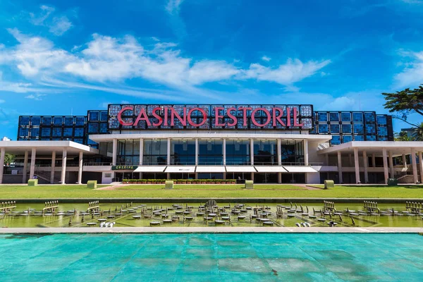 Fassade des Casino estoril — Stockfoto