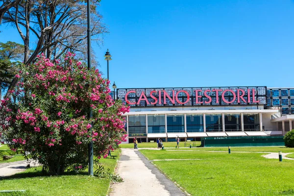 Fachada do Casino Estoril — Fotografia de Stock