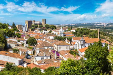 ortaçağdan kalma şehir Obidos