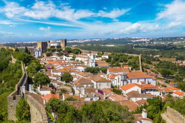 ortaçağdan kalma şehir Obidos