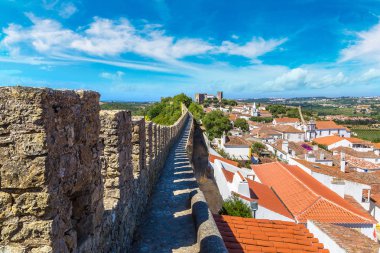 ortaçağdan kalma şehir Obidos