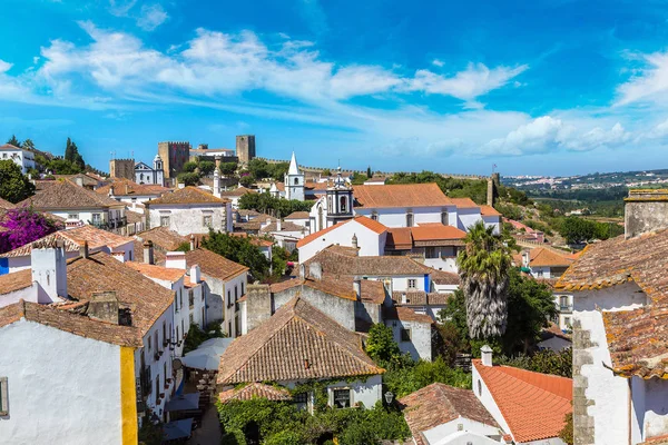 Cidade medieval Óbidos — Fotografia de Stock