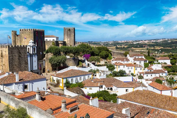 Medeltida staden Obidos — Stockfoto