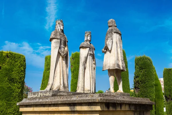 Statues  at the Alcazar in Cordoba — Stock Photo, Image