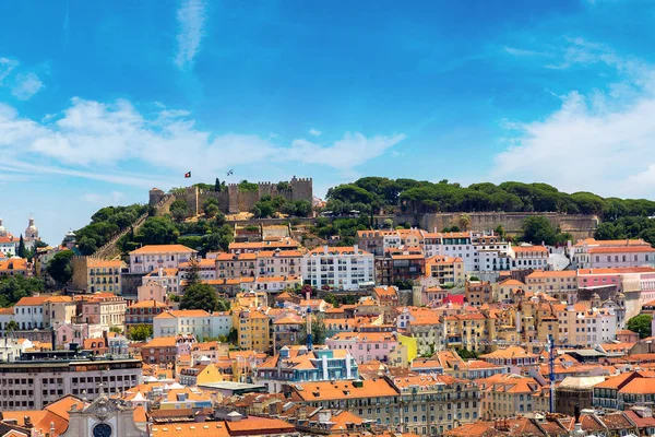 Castelo de Lisboa e São Jorge — Fotografia de Stock