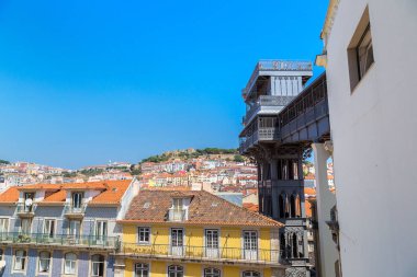 Santa justa asansörü Lizbon