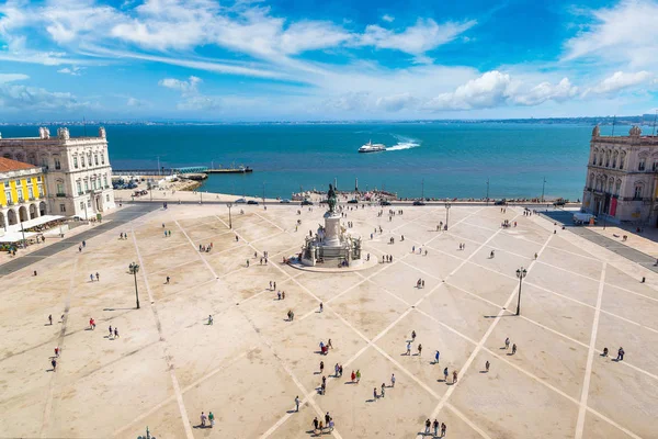 Commerce square in Lisbon — Stock Photo, Image