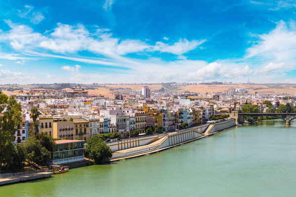 Guadalquivir river in Sevilla