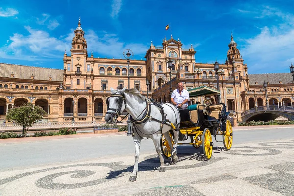 Plaza de España en Sevilla — Foto de Stock