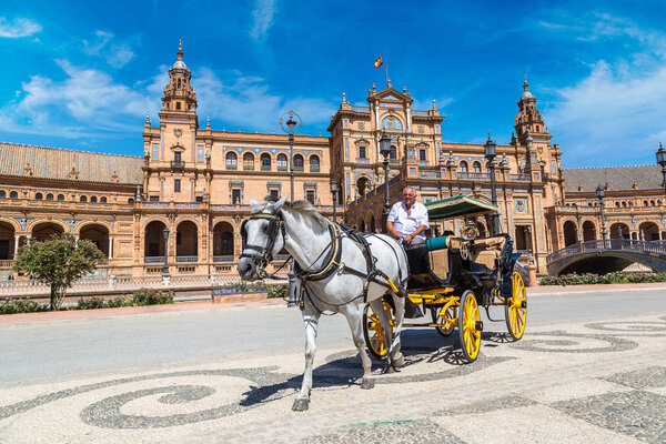 Spanish Square in Sevilla