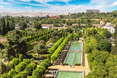 Alcazar Cordoba'ndaki bahçeler