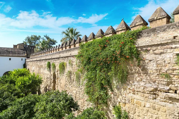 Jardines en Alcázar en Córdoba — Foto de Stock