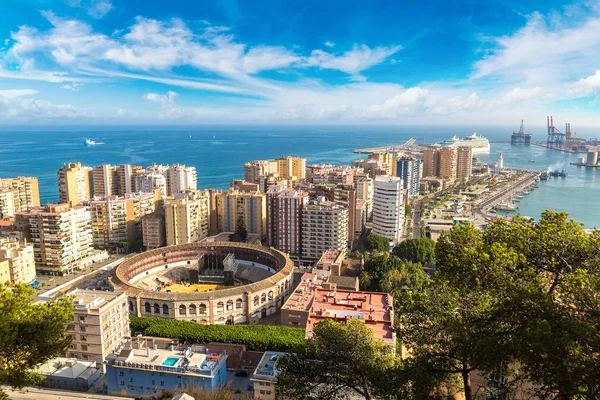 Vista panorámica de Málaga — Foto de Stock