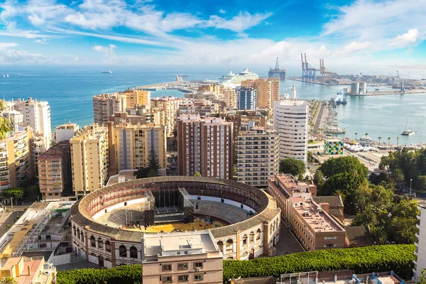 Vista panorámica de Málaga — Foto de Stock