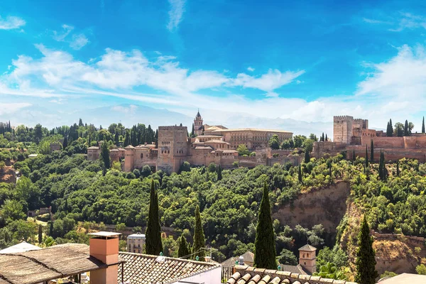 Alhambra Arap Kalesi — Stok fotoğraf